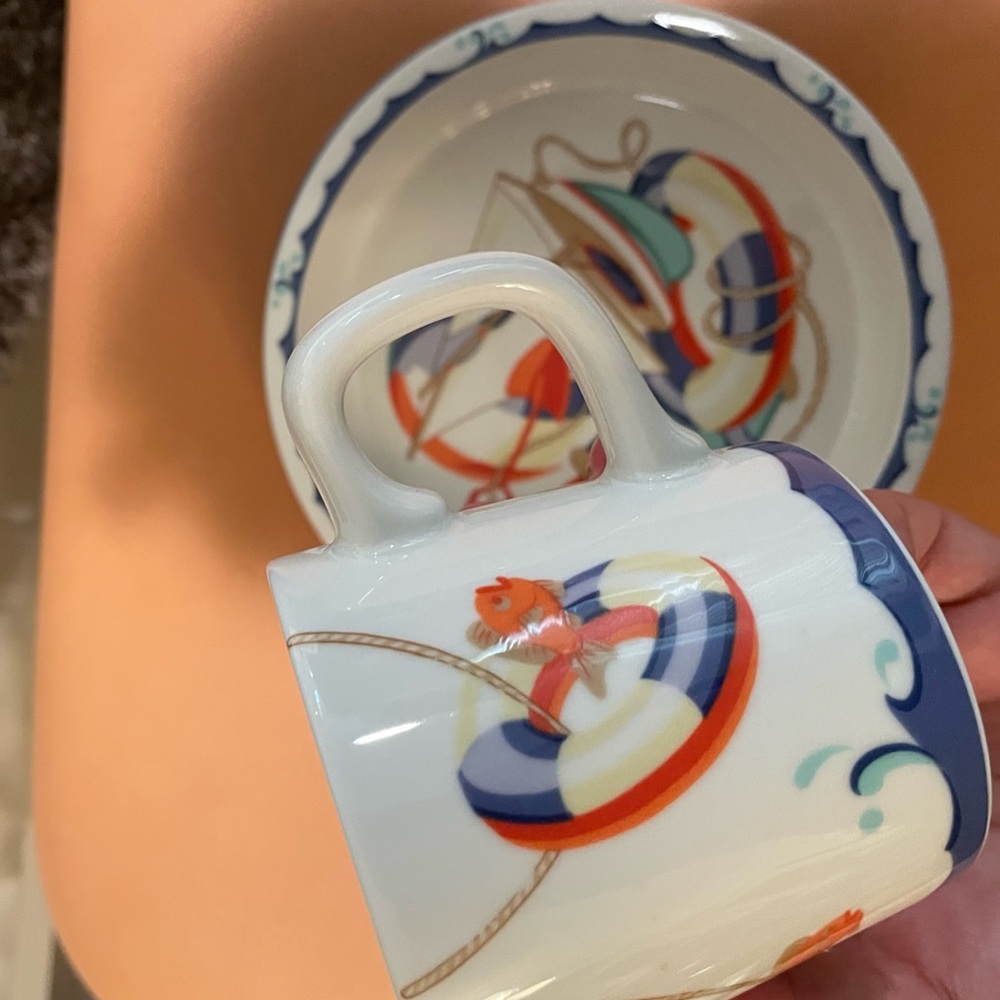 🆕 Tiffany Seashore China Set - Picture 11 of 11
